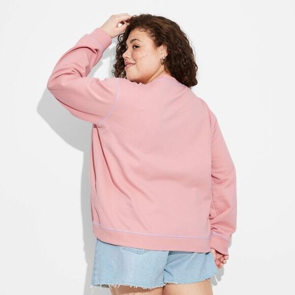 Shania Twain That Don’t Impress‎ Me Much Concert Sweatshirt Women Size XXL Pink - Picture 3 of 5